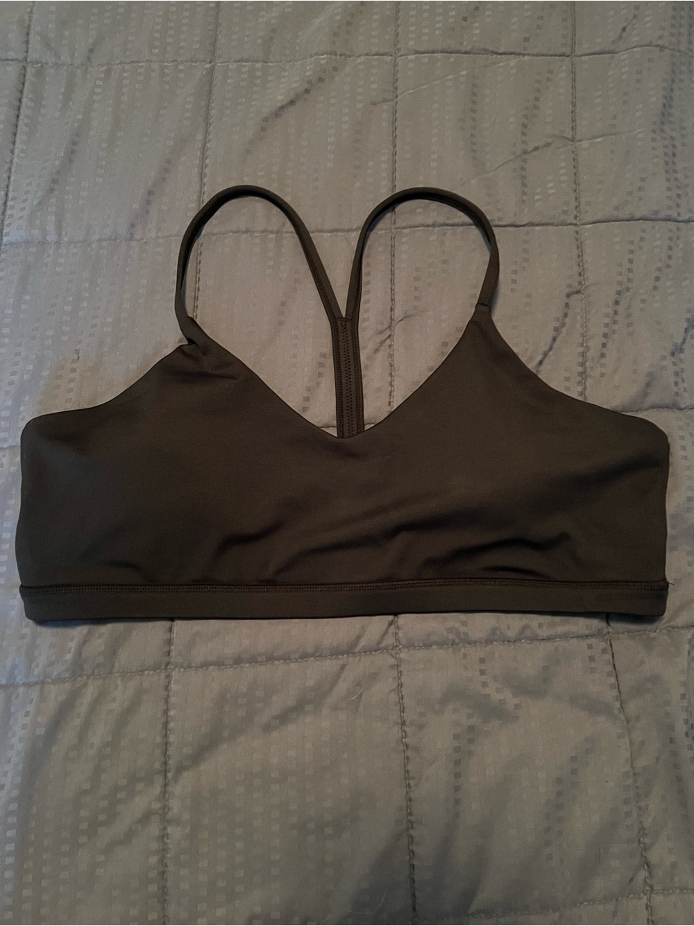 Constantly Varied Gear Olive Green Racerback Bralette